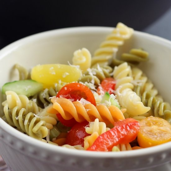 Pasta Salad with Italian dressing