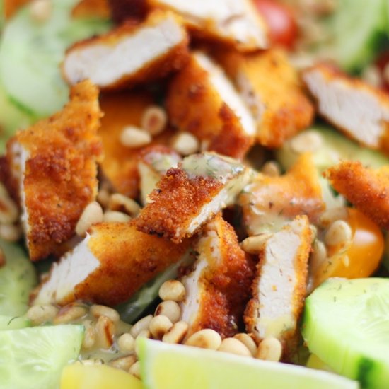 Crispy Chicken Salad