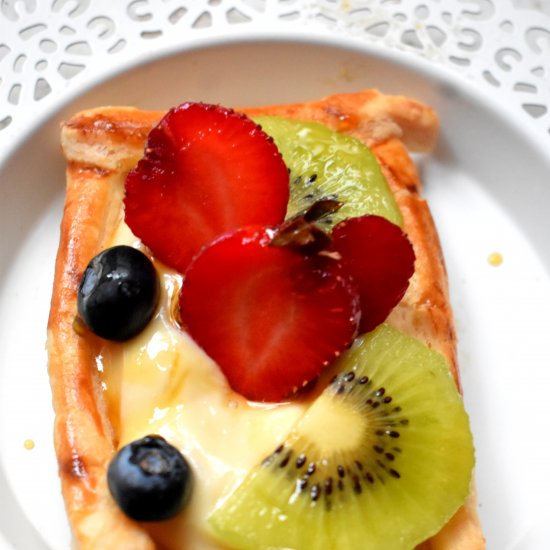 Vanilla Custard Fruit Tart