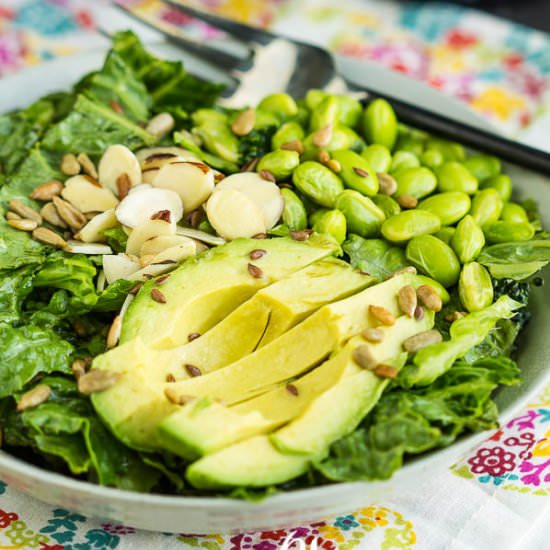 Avocado Edamame Salad