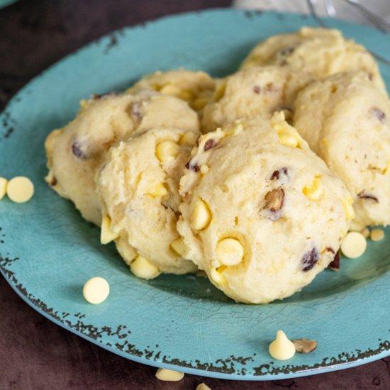 Ricotta Lemon and Hazelnut Cookies