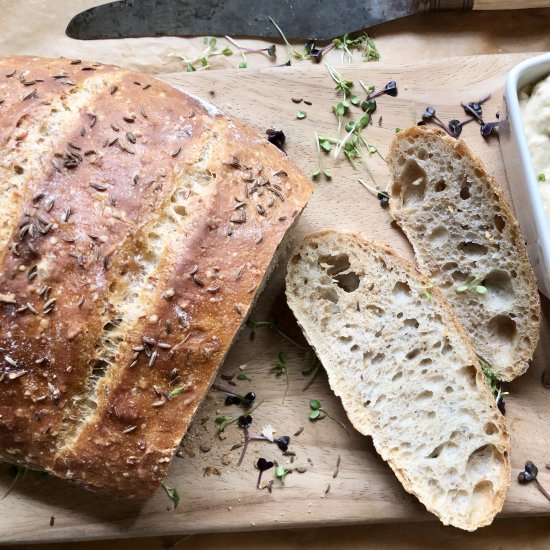 quick & easy deli-style rye bread