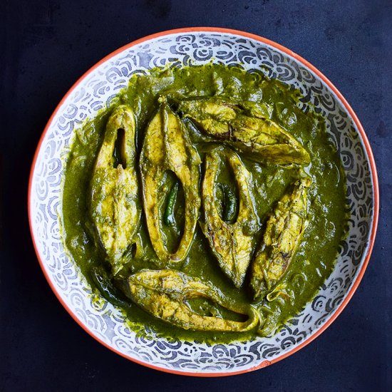 Fish in Green Masala