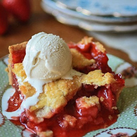 Strawberry Slab Pie