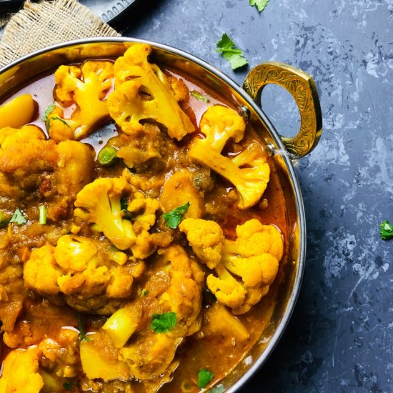 potato cauliflower curry