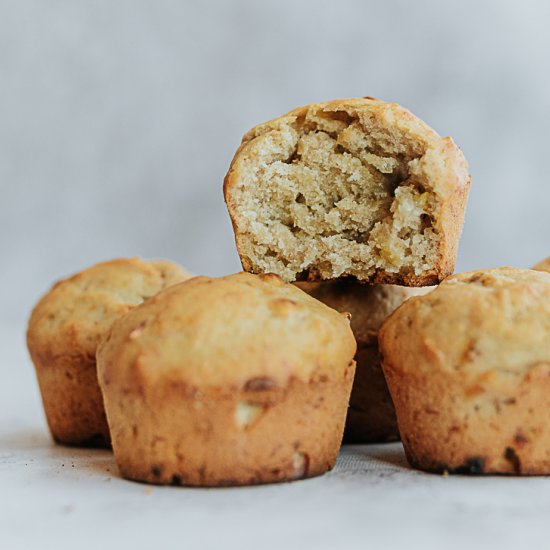 Vegan Banana Bread Muffins