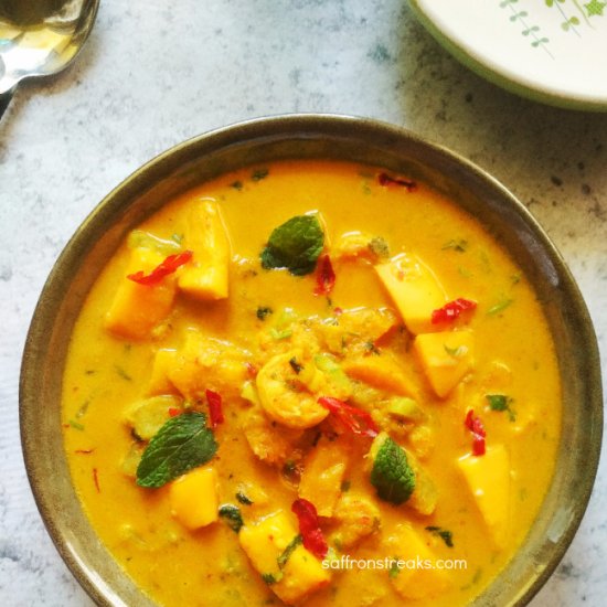 Thai Mango Shrimp / Prawn Curry