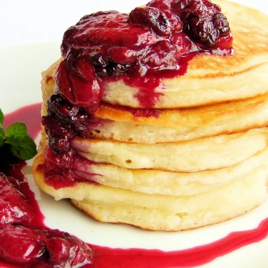 pancakes with powdered milk