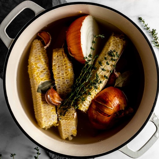 homemade corn stock