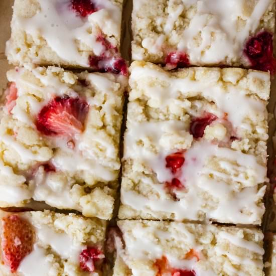 Strawberry Lemonade Bars