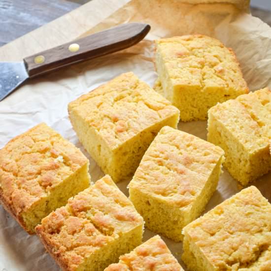 Sourdough Discard Cornbread