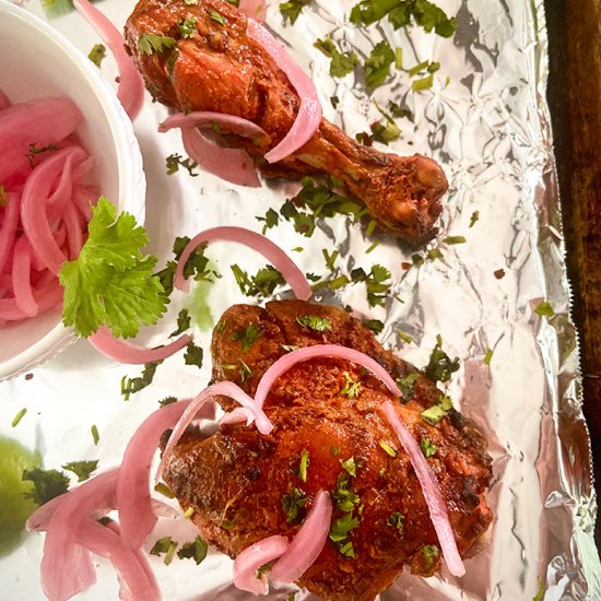 How to make half Tandoori Chicken