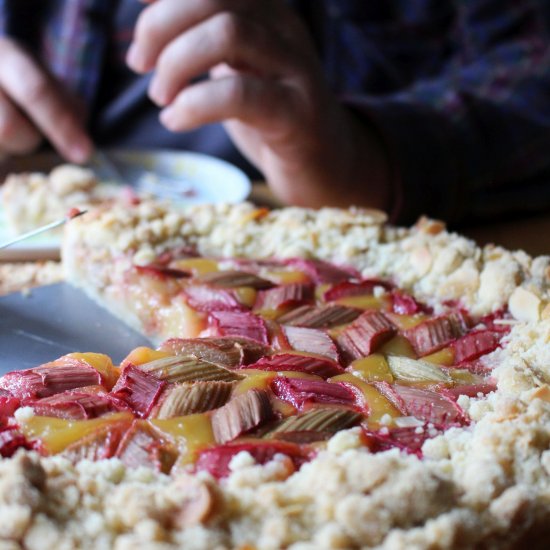 Vegan Rhubarb-Tart