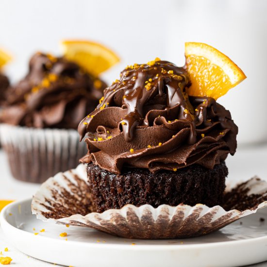 Chocolate Orange Cupcakes