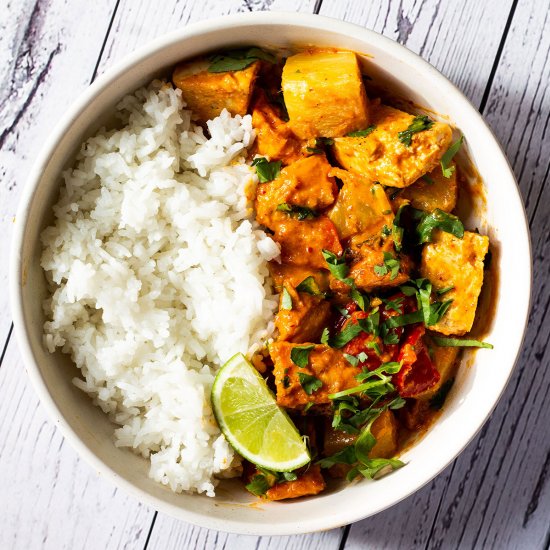 Thai Red Curry With Tofu