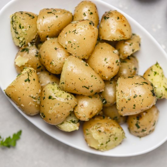 Parsley Boiled Potatoes