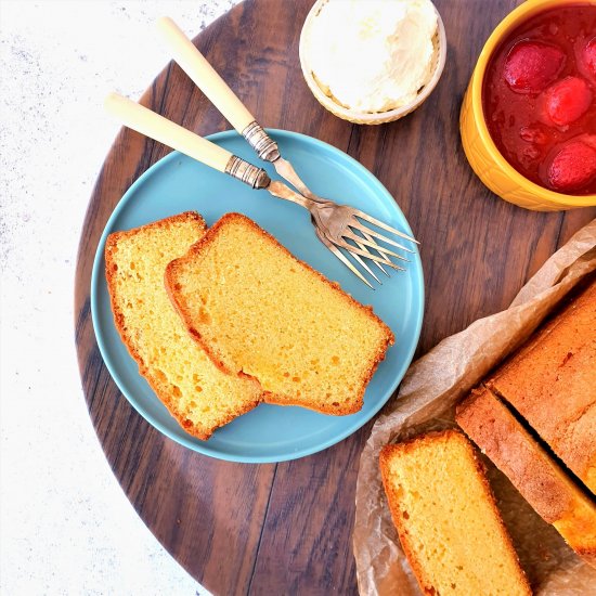 Classic Simple Pound Cake