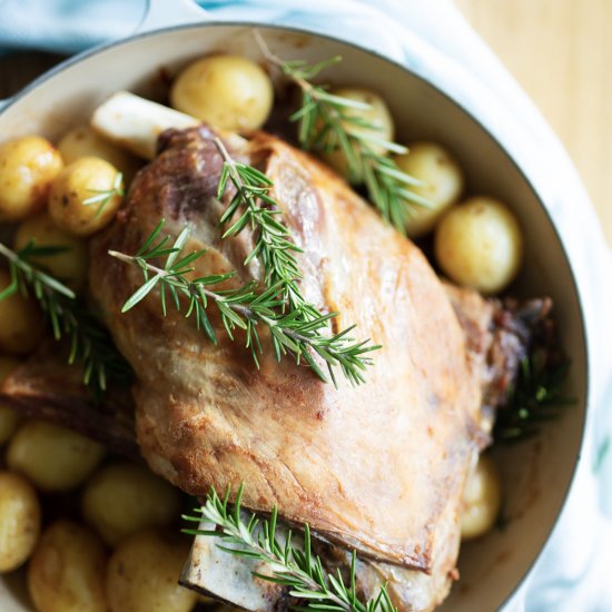 Roast Lamb Shoulder