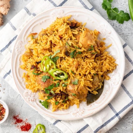 Authentic Chicken Pulao Recipe