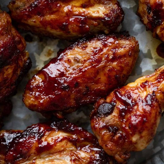 Spicy BBQ Chicken Wings