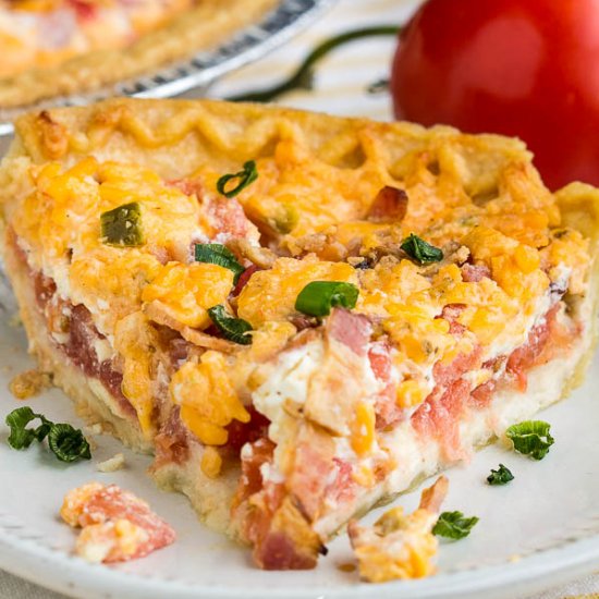 Pimento Cheese Bacon Tomato Pi