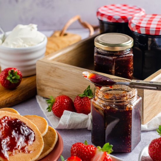 Scottish Homemade Strawberry Jam