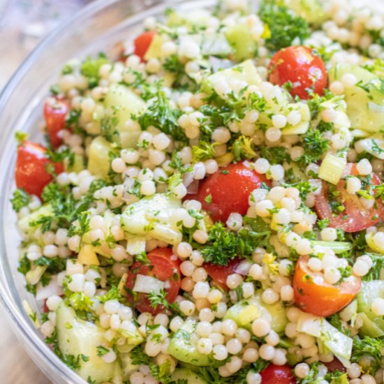 Couscous Cucumber Salad