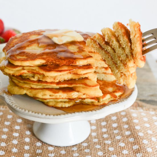 coconut flour keto pancakes