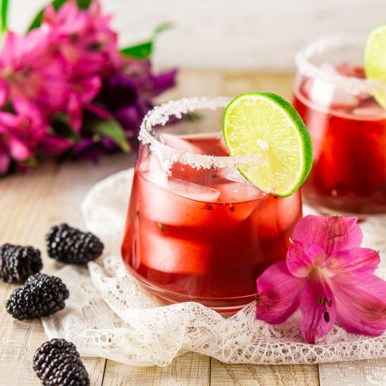 Fresh Blackberry Margarita