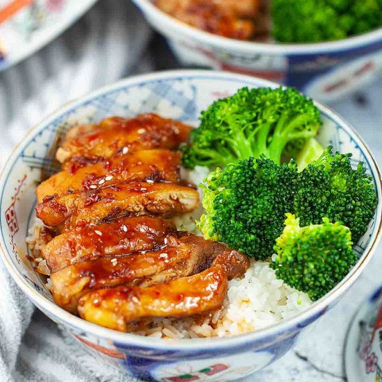 Teriyaki Chicken Rice Bowl