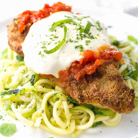 Baked Chicken Parmesan with Tomato