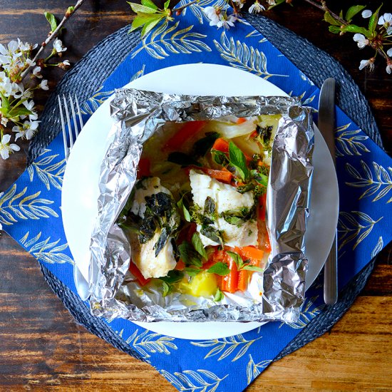 Sea Bass en Papillote