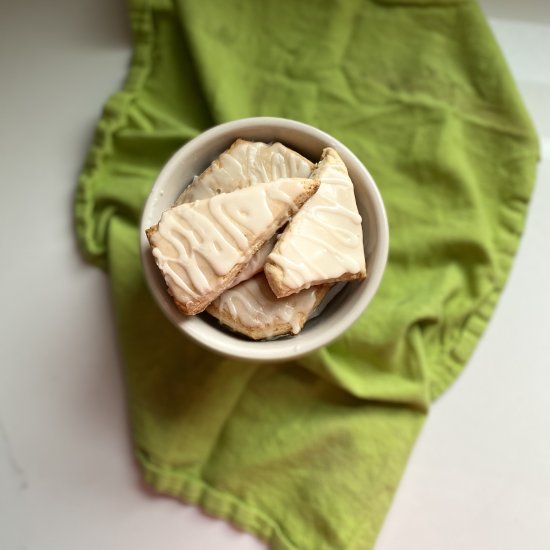 Glazed Vanilla Bean Scones