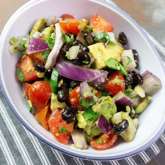 Key Lime Black Bean Salad