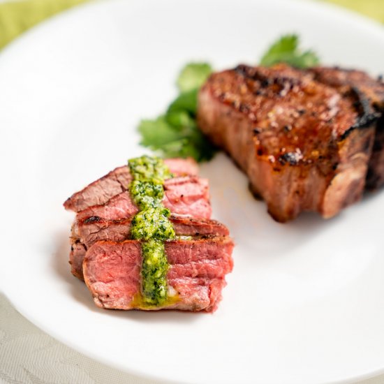 Grilled Lamb Loin Chops