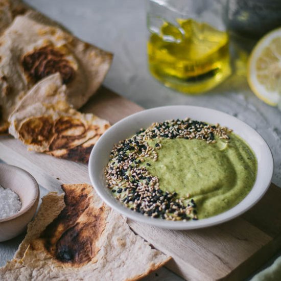 ROASTED ZUCCHINI HUMMUS