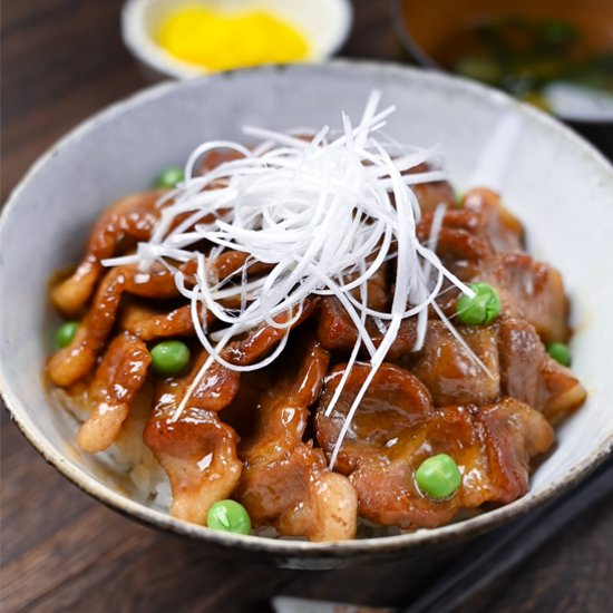 Tokachi Butadon (Pork Rice Bowl)