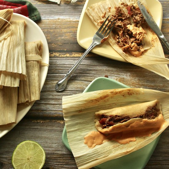 Jackfruit & Lentil Tamales