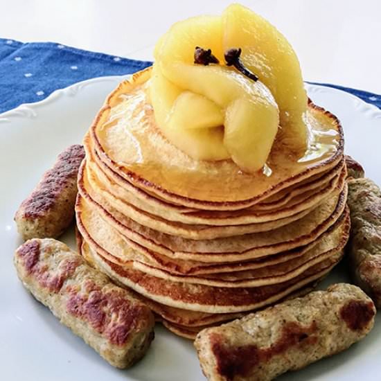 Whole wheat pancakes