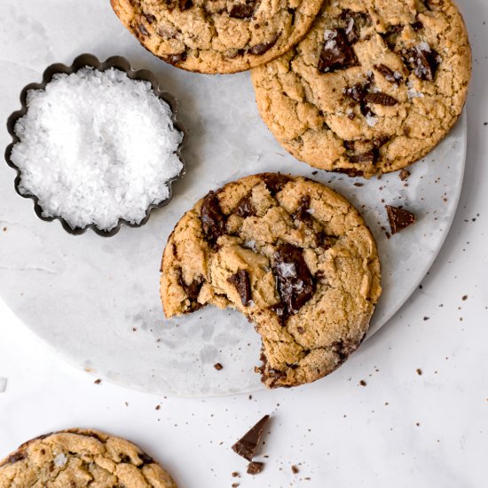 Egg Yolk Chocolate Chip Cookies