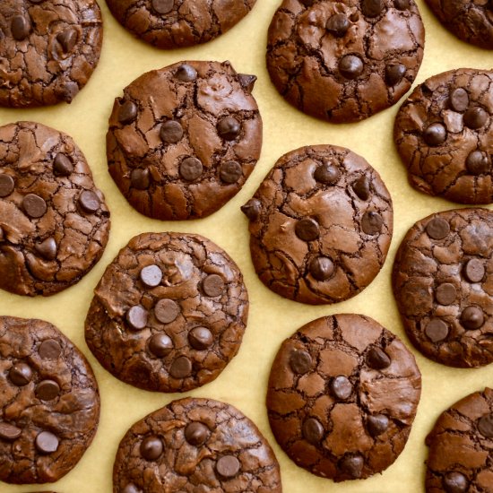 Chocolate Chip Brownie Cookies