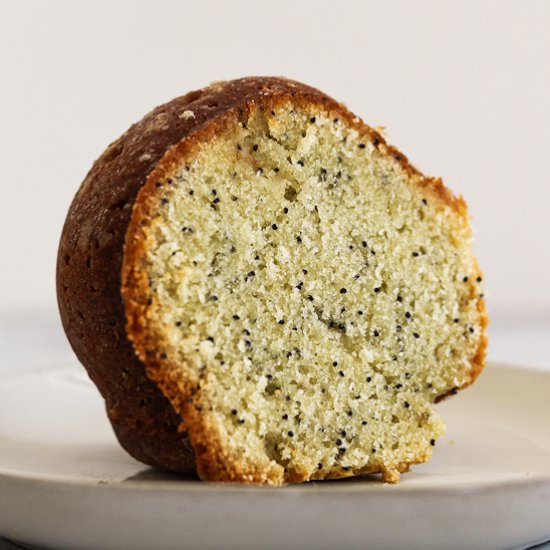 Poppy Seed Almond Cake