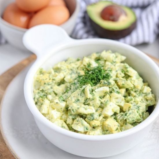 Herbed Egg Avocado Salad