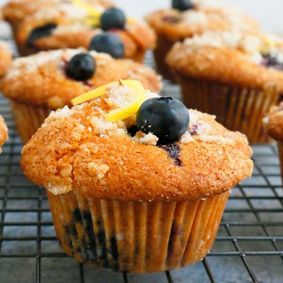 Lemon Blueberry Muffins