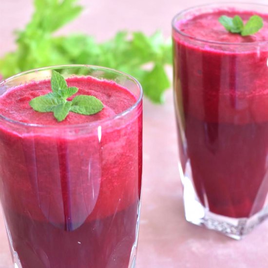 Ginger, Beetroot and Celery Juice