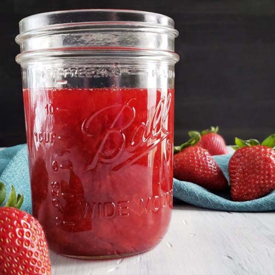 Strawberry Lemon Syrup