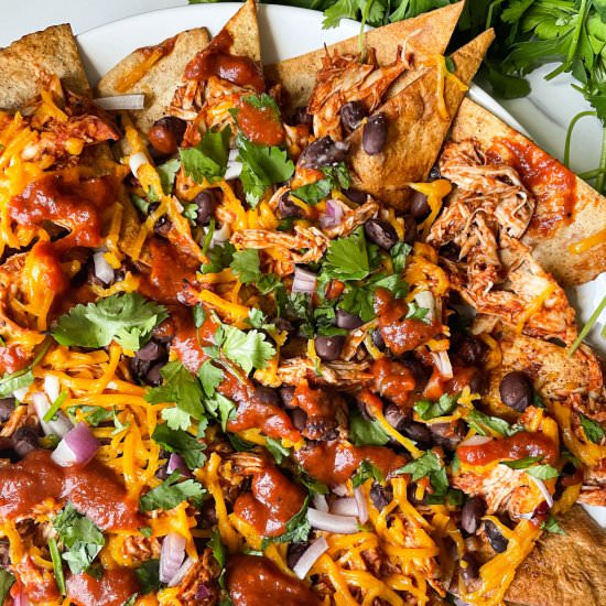 Chicken BBQ Nachos