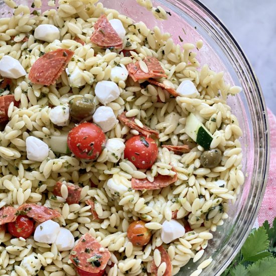 Orzo Pasta Salad