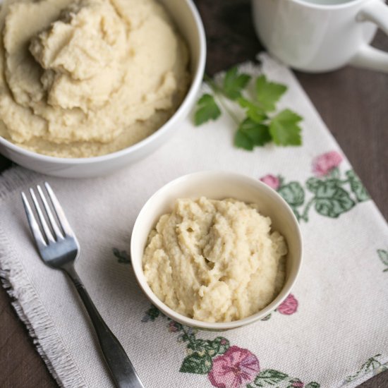 Garlic Cauliflower Mash