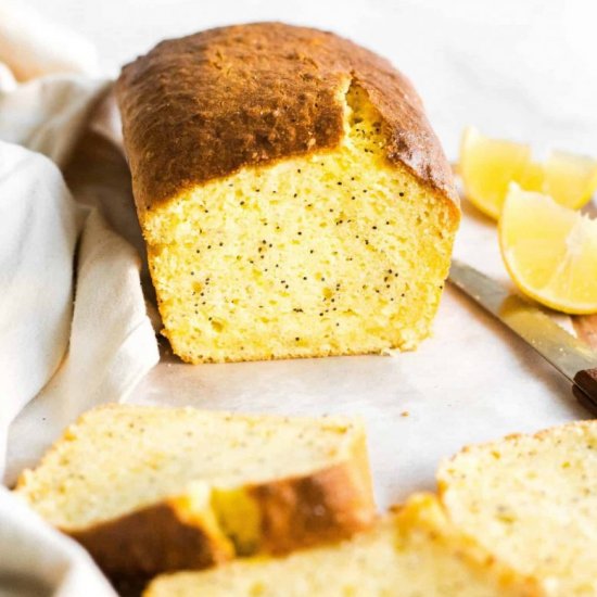 Gluten-Free Lemon Poppy Seed Bread